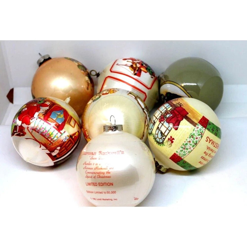 7 VTG Christmas Ornaments 10